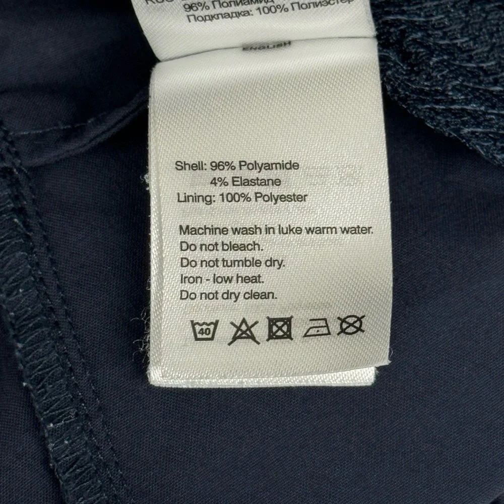 Helly Hansen Navy Blue Women's Low Rise Quick Dry Hiking Cargo Shorts Size 34